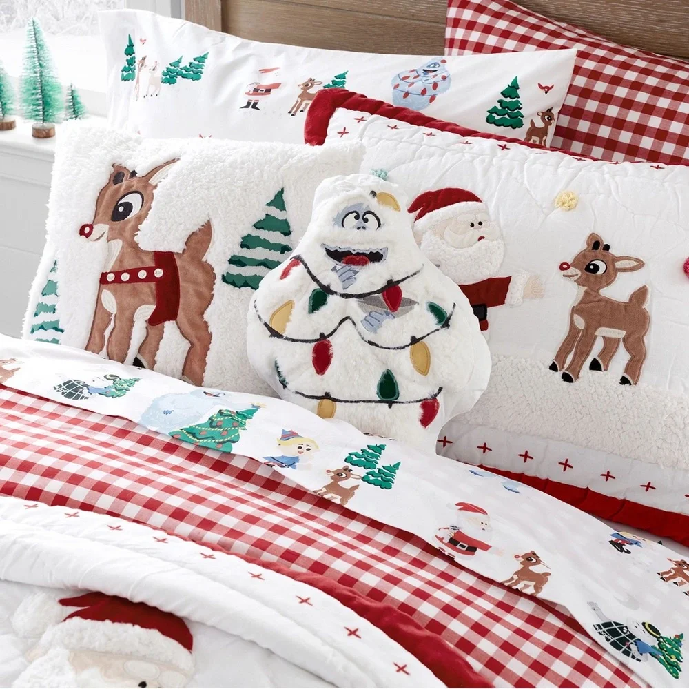 Pottery Barn kids Bumble Abominable Snowman Light Up Pillow - Picture 5 of 5